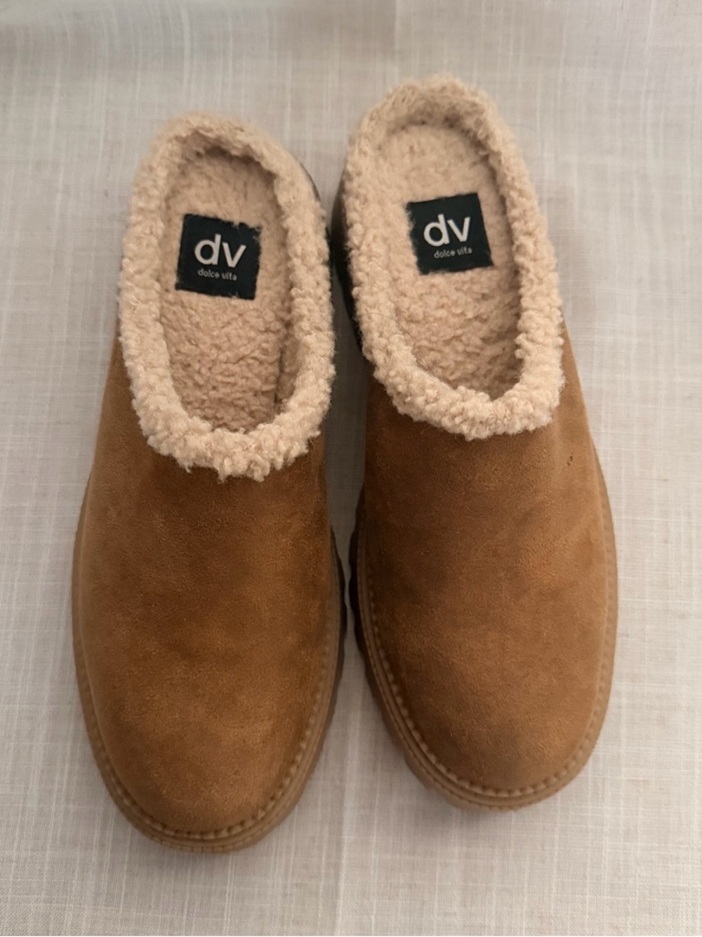 DV by Dolce Vita Platform Chunky Slippers size 7